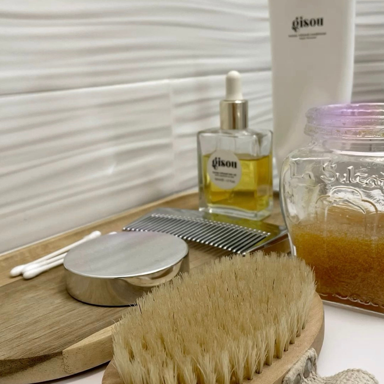 Brosse à sec naturelle  – Drainage & douceur